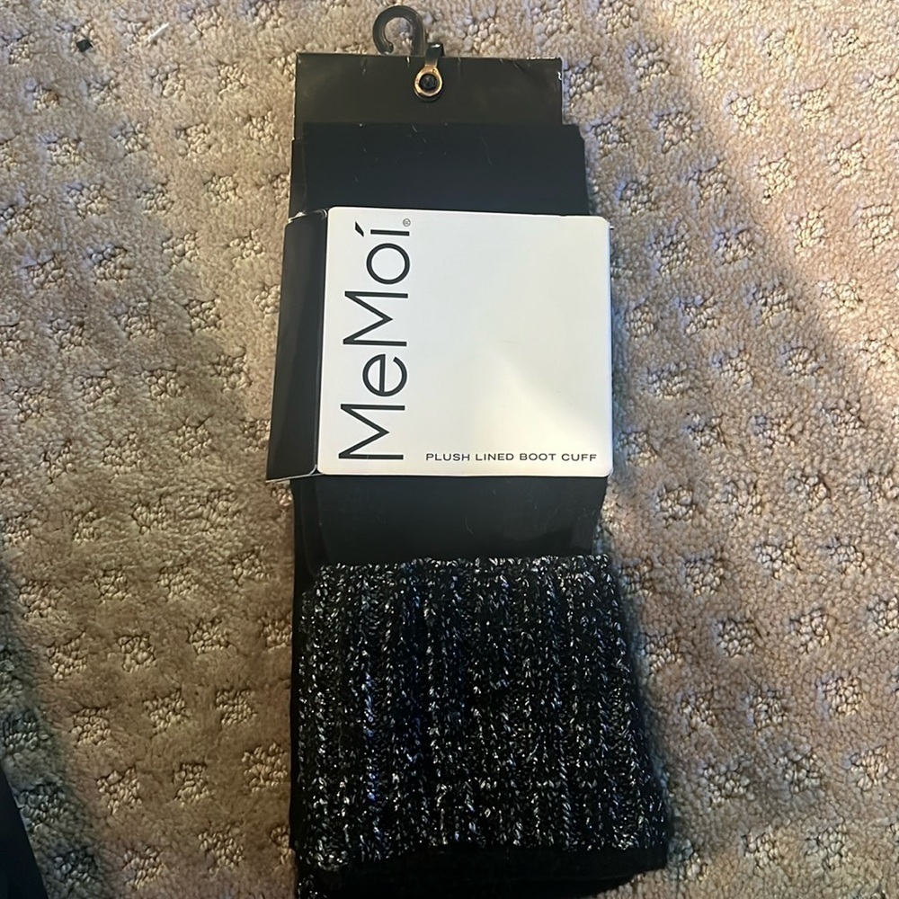 MeMoi Plush Lined Boots Cuff Women's Socks  One Size